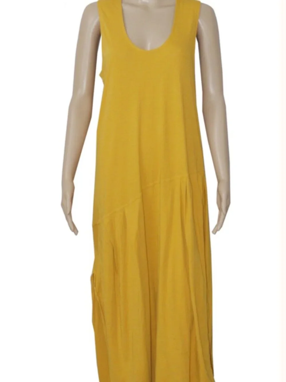 Free People Monika Midi Dress Sleeveless Free Est Asymmetrical Bubbled S